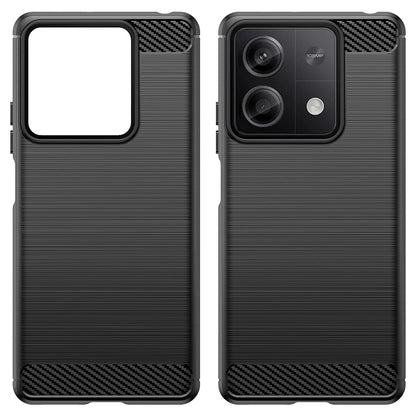 Cover til Xiaomi Redmi Note 13 4G, Techsuit, Carbon, Sort