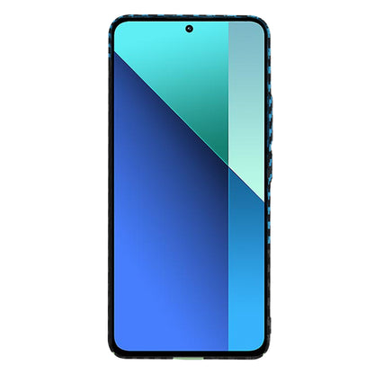 Cover til Xiaomi Redmi Note 13 4G, Techsuit, Carbonite FiberShell, Sort Blå