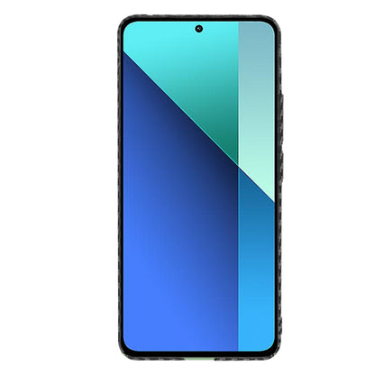 Cover til Xiaomi Redmi Note 13 4G, Techsuit, Carbonite FiberShell, Sort