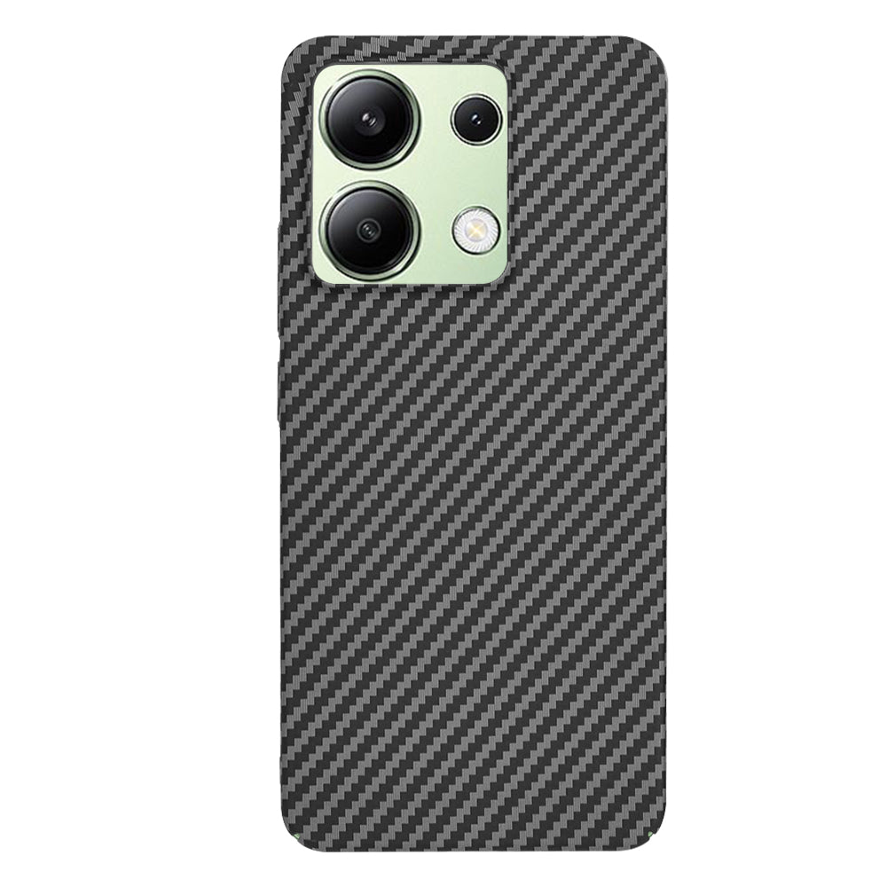 Cover til Xiaomi Redmi Note 13 4G, Techsuit, Carbonite FiberShell, Sort