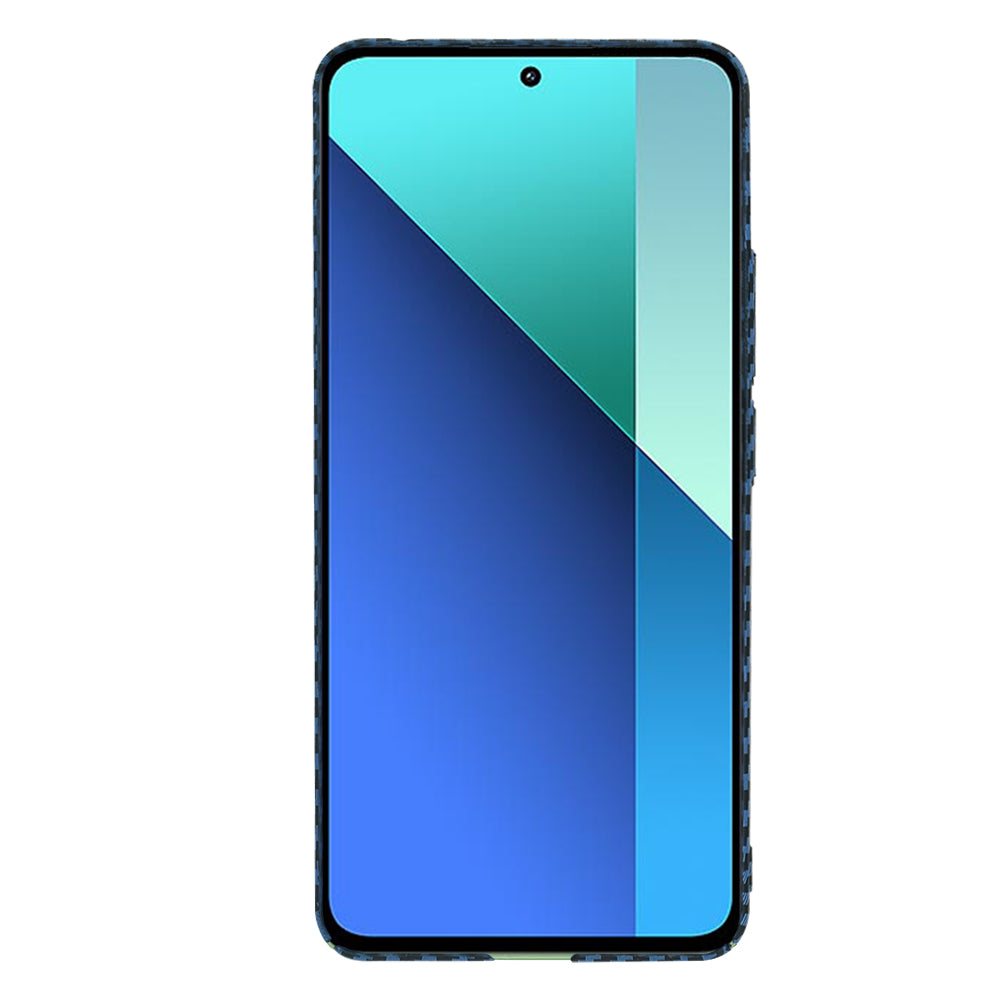 Cover til Xiaomi Redmi Note 13 4G, Techsuit, Carbonite FiberShell, Turkis