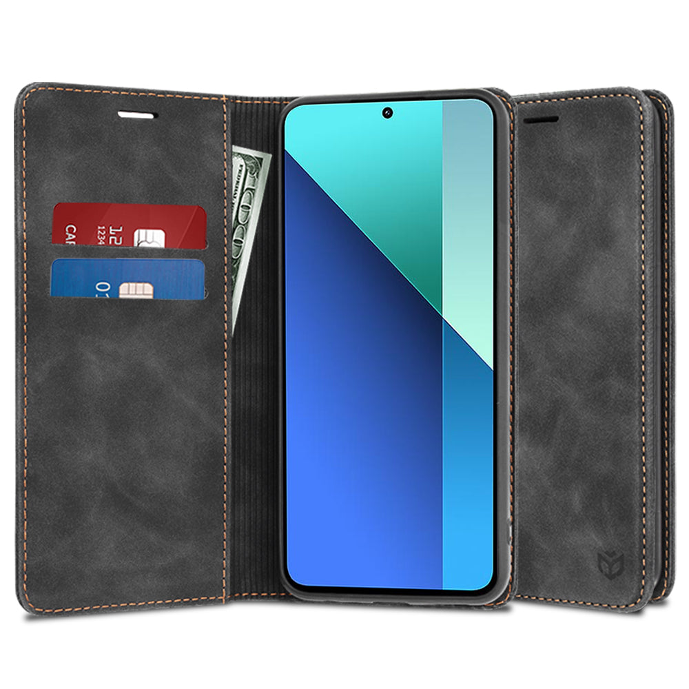 Cover til Xiaomi Redmi Note 13 4G, Techsuit, Confy, Sort
