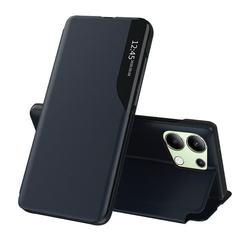 Cover til Xiaomi Redmi Note 13 4G, Techsuit, eFold, Mørkeblå