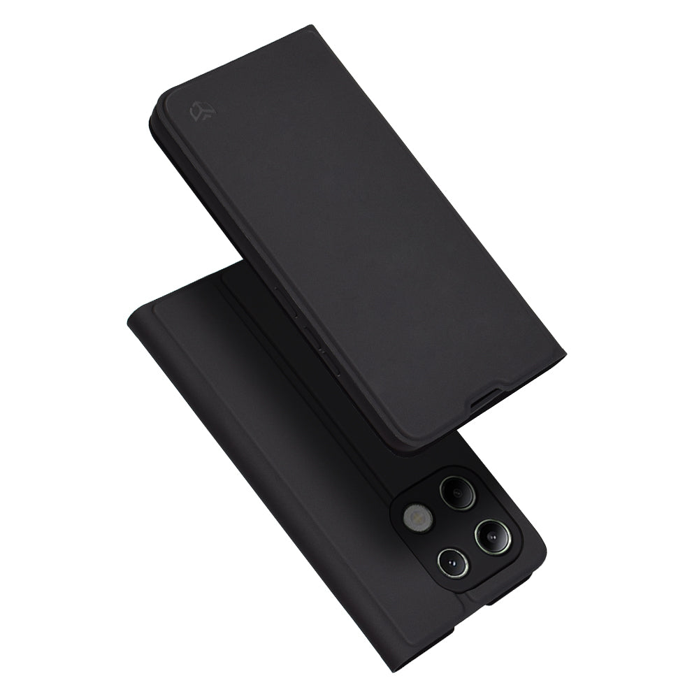 Cover til Xiaomi Redmi Note 13 4G, Techsuit, Magskin Book, Sort