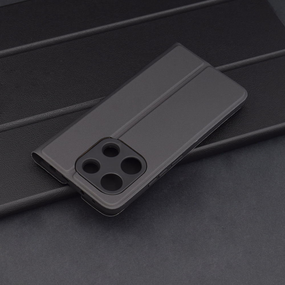 Cover til Xiaomi Redmi Note 13 4G, Techsuit, Magskin Book, Sort