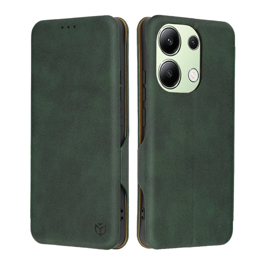 Cover til Xiaomi Redmi Note 13 4G, Techsuit, Safe Wallet Plus, Grøn
