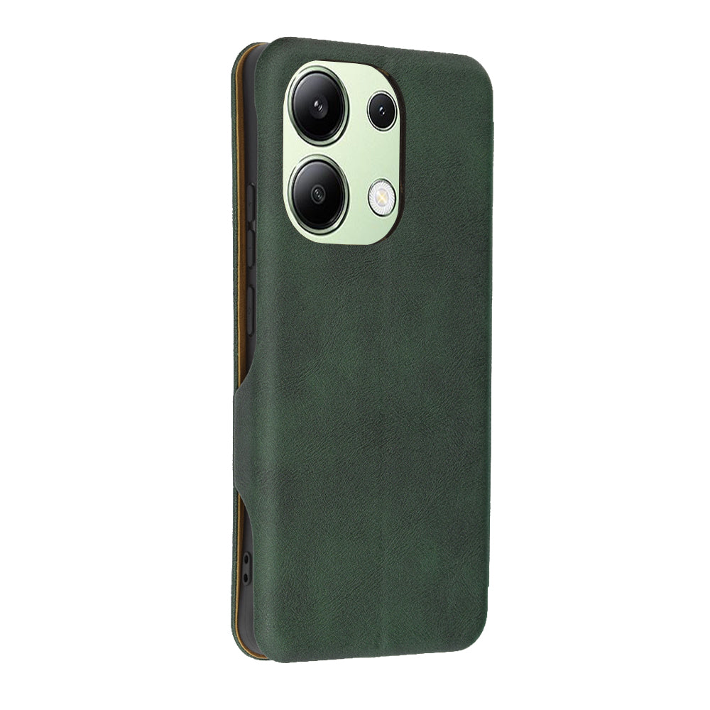 Cover til Xiaomi Redmi Note 13 4G, Techsuit, Safe Wallet Plus, Grøn