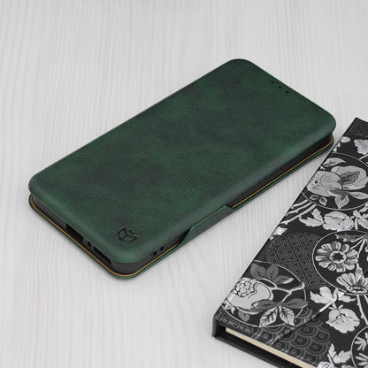Cover til Xiaomi Redmi Note 13 4G, Techsuit, Safe Wallet Plus, Grøn