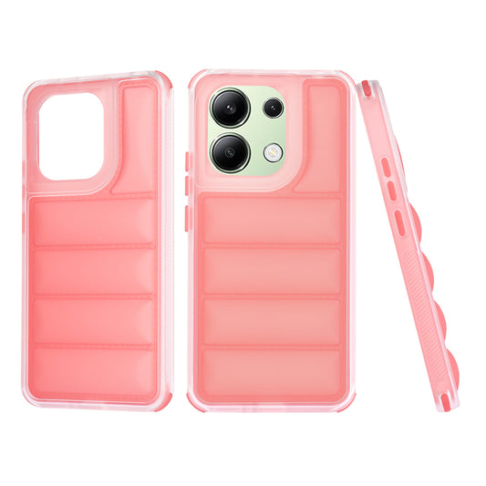 Cover til Xiaomi Redmi Note 13 4G, Techsuit, Wave Shield, Rød