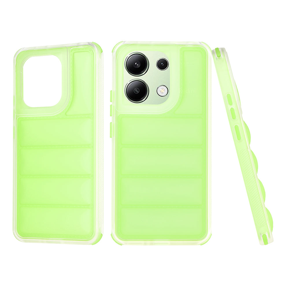 Cover til Xiaomi Redmi Note 13 4G, Techsuit, Wave Shield, Grøn