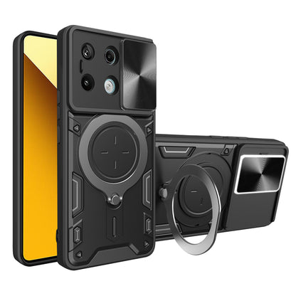 Cover til Xiaomi Redmi Note 13 5G, Techsuit, CamGuard Pro, Sort