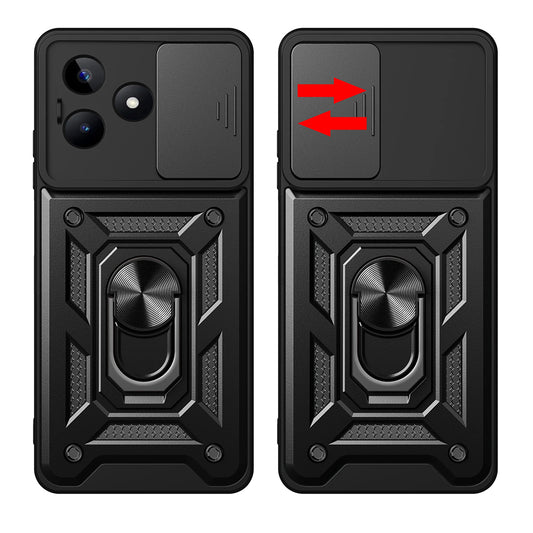Cover til Xiaomi Redmi Note 13 5G, Techsuit, CamShield, Sort