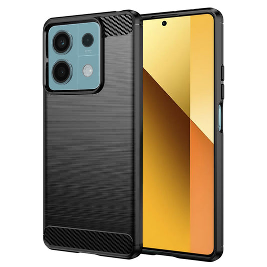 Cover til Xiaomi Redmi Note 13 5G, Techsuit, Carbon, Sort