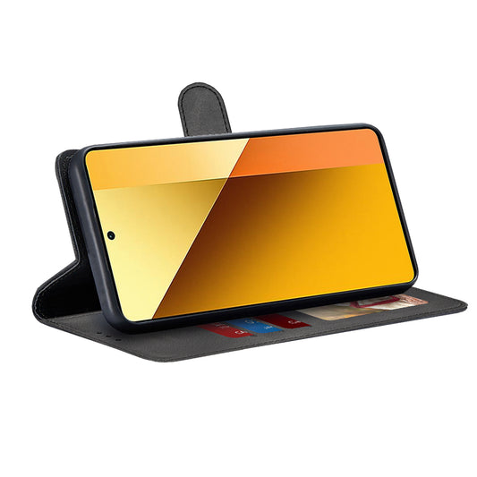 Cover til Xiaomi Redmi Note 13 5G, Techsuit, Diary Book, Sort