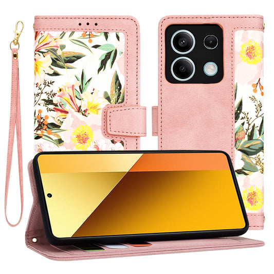 Cover til Xiaomi Redmi Note 13 5G, Techsuit, FlipCraft, Pink