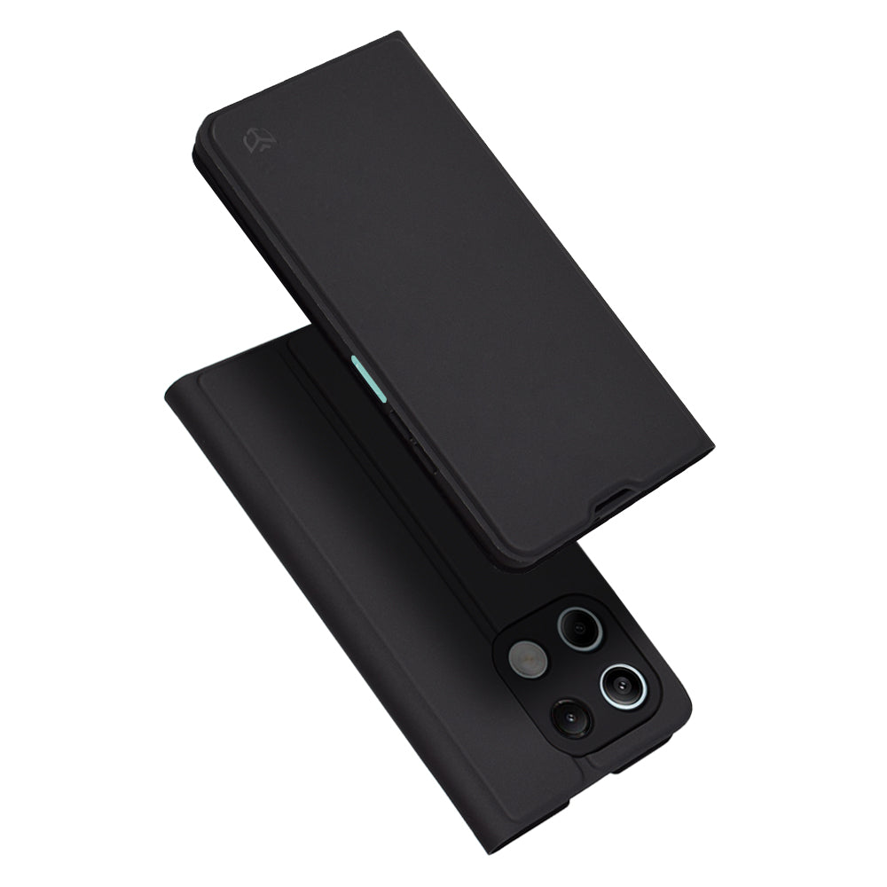 Cover til Xiaomi Redmi Note 13 5G, Techsuit, Magskin Book, Sort