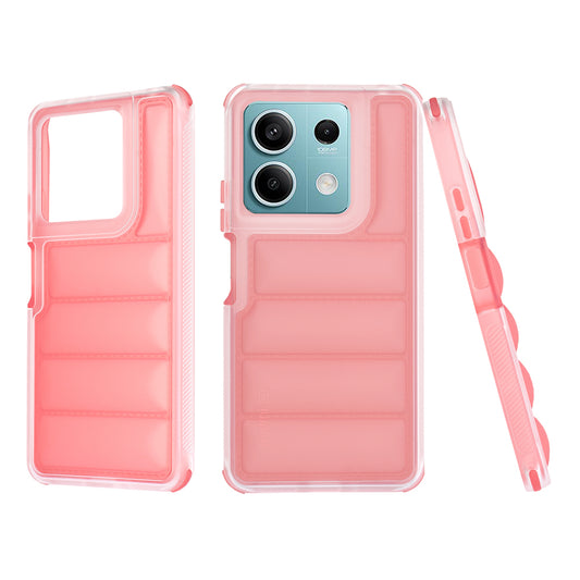 Cover til Xiaomi Redmi Note 13 5G, Techsuit, Wave Shield, Rød