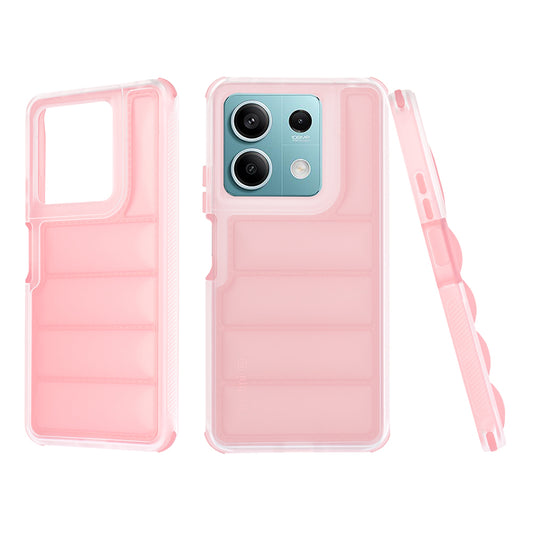 Cover til Xiaomi Redmi Note 13 5G, Techsuit, Wave Shield, Pink