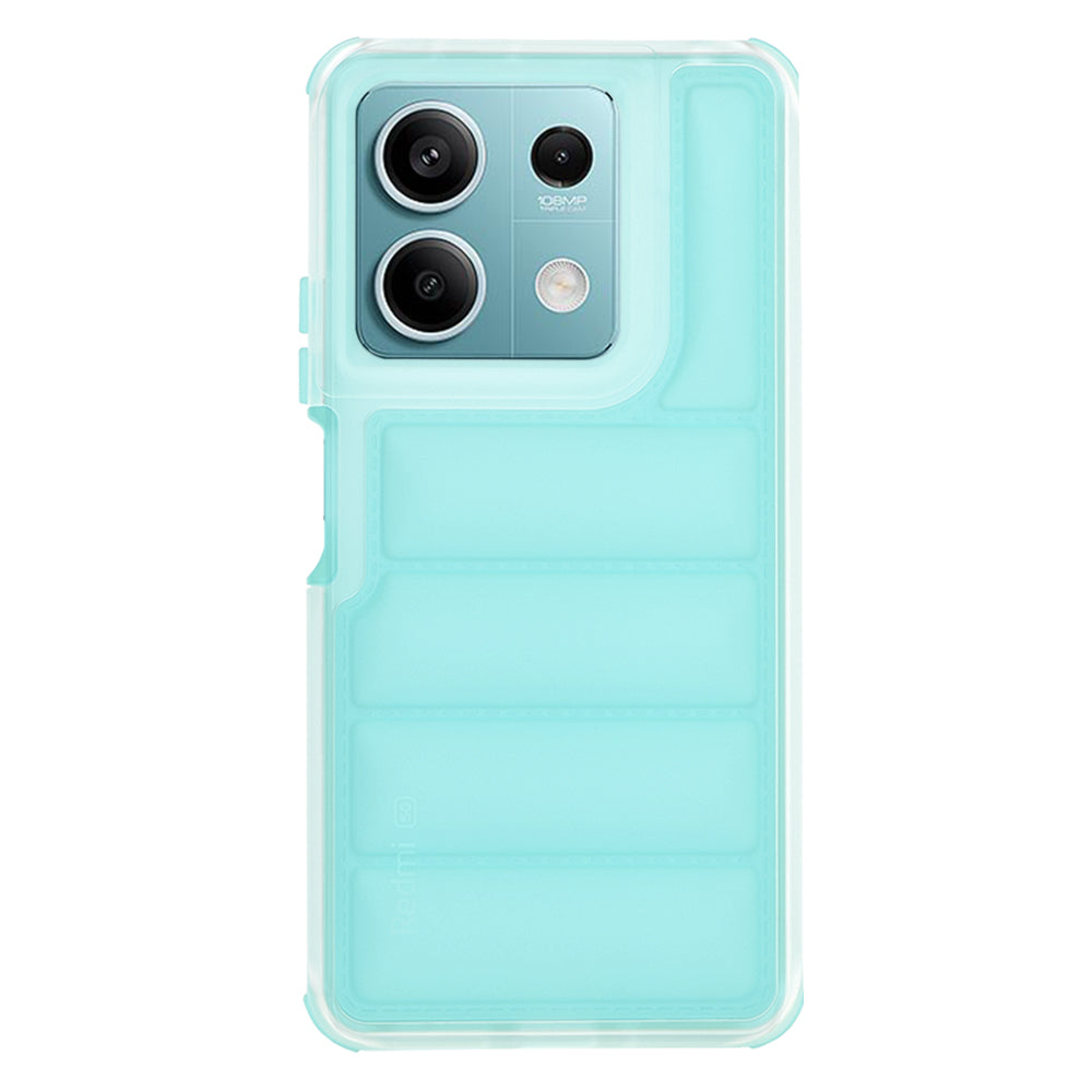 Case for Xiaomi Redmi Note 13 5G, Techsuit, Wave Shield, Turquoise