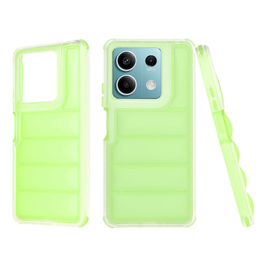 Cover til Xiaomi Redmi Note 13 5G, Techsuit, Wave Shield, Grøn