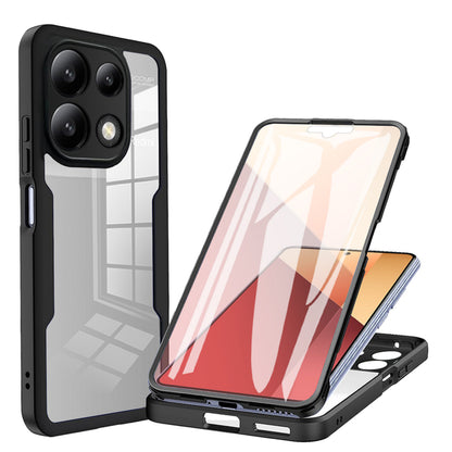 Cover til Xiaomi Redmi Note 13 Pro 4G / Poco M6 Pro 4G, Techsuit, ColorVerse 360, Sort