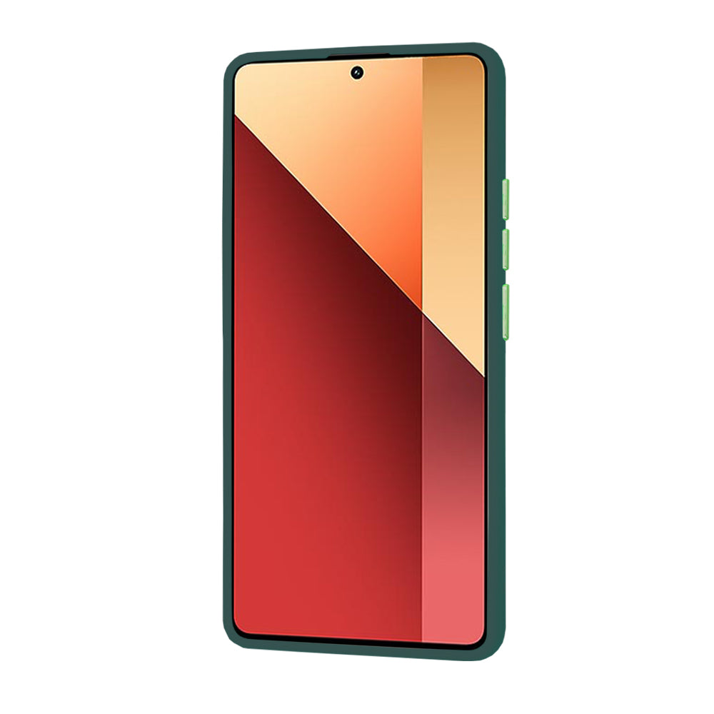 Cover til Xiaomi Redmi Note 13 Pro 4G / Poco M6 Pro 4G, Techsuit, HaloFrost, Grøn