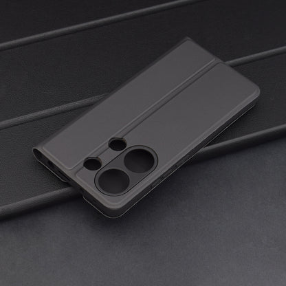 Cover til Xiaomi Redmi Note 13 Pro 4G / Poco M6 Pro 4G, Techsuit, Magskin Book, Sort
