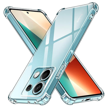Cover til Xiaomi Redmi Note 13 Pro 4G / Poco M6 Pro 4G, Techsuit, Stødabsorberende Klar, Transparent