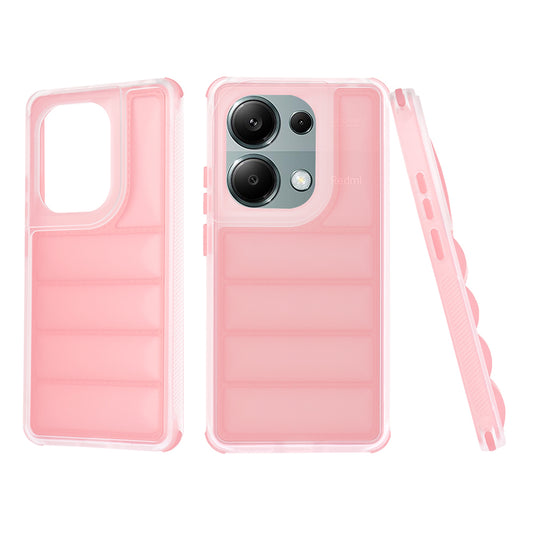 Cover til Xiaomi Redmi Note 13 Pro 4G / Poco M6 Pro 4G, Techsuit, Wave Shield, Pink