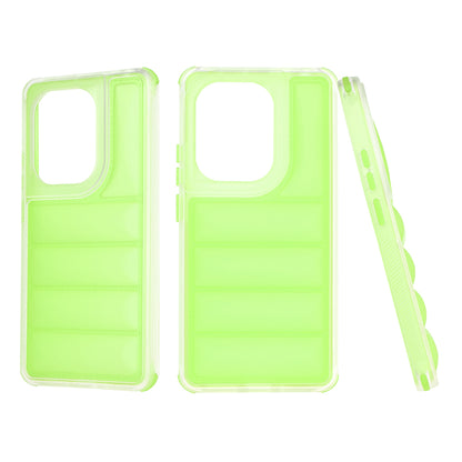 Cover til Xiaomi Redmi Note 13 Pro 4G / Poco M6 Pro 4G, Techsuit, Wave Shield, Grøn