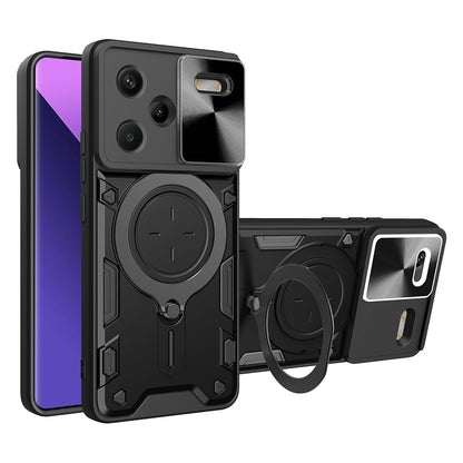 Cover til Xiaomi Redmi Note 13 Pro+, Techsuit, CamGuard Pro, Sort