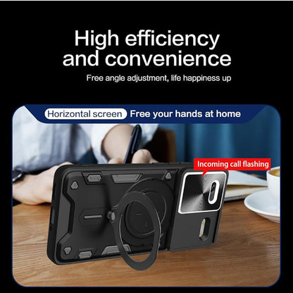 Cover til Xiaomi Redmi Note 13 Pro+, Techsuit, CamGuard Pro, Sort