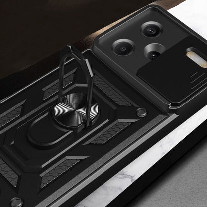 Cover til Xiaomi Redmi Note 13 Pro+, Techsuit, CamShield, Sort