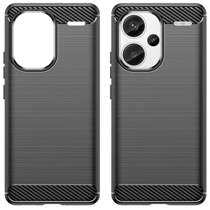 Cover til Xiaomi Redmi Note 13 Pro+, Techsuit, Carbon, Sort