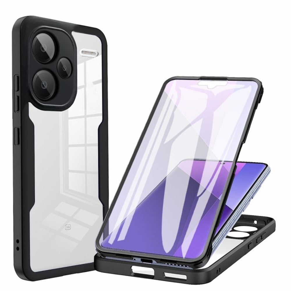 Cover til Xiaomi Redmi Note 13 Pro+, Techsuit, ColorVerse 360, Sort