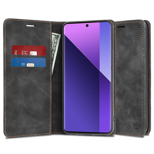Cover til Xiaomi Redmi Note 13 Pro+, Techsuit, Confy, Sort