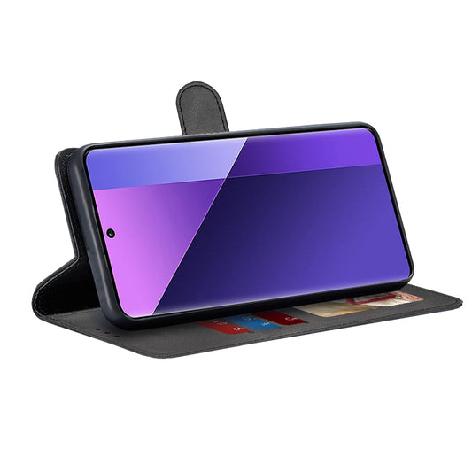 Cover til Xiaomi Redmi Note 13 Pro+, Techsuit, Diary Book, Sort