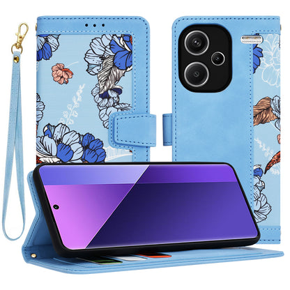 Cover til Xiaomi Redmi Note 13 Pro+, Techsuit, FlipCraft, Blå