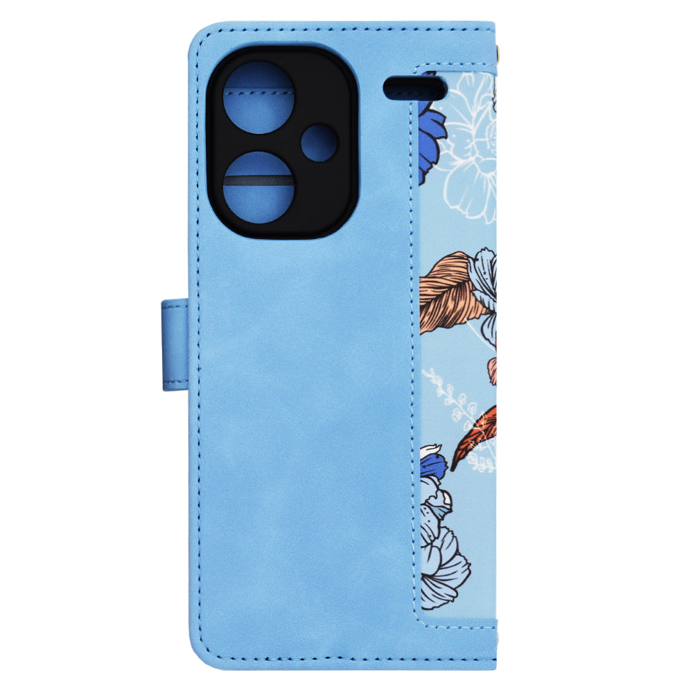 Cover til Xiaomi Redmi Note 13 Pro+, Techsuit, FlipCraft, Blå