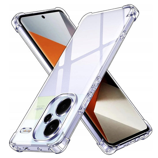 Cover til Xiaomi Redmi Note 13 Pro+, Techsuit, Stødabsorberende Klar, Transparent