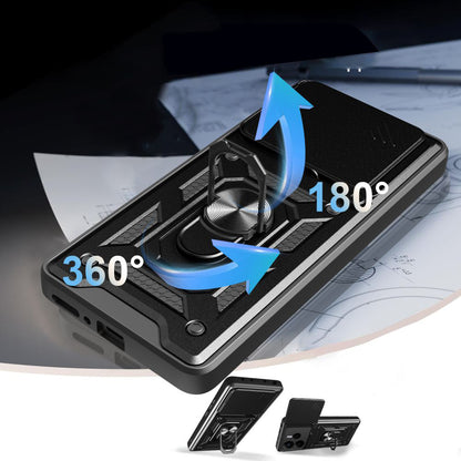 Cover til Xiaomi Redmi Note 14 4G (Regional), Techsuit, CamShield, Sort