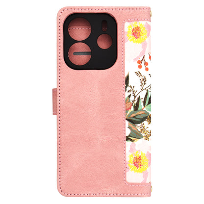 Cover til Xiaomi Redmi Note 14 4G (Regional), Techsuit, FlipCraft, Pink