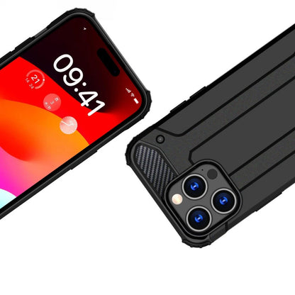 Cover til Xiaomi Redmi Note 14 4G (Regional), Techsuit, Hybrid Armor, Sort