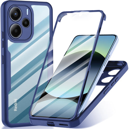 Cover til Xiaomi Redmi Note 14 4G (Standard), Techsuit, ColorVerse 360, Blå