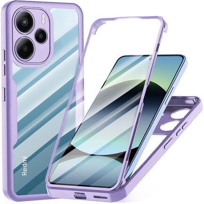 Cover til Xiaomi Redmi Note 14 4G (Standard), Techsuit, ColorVerse 360, Lilla