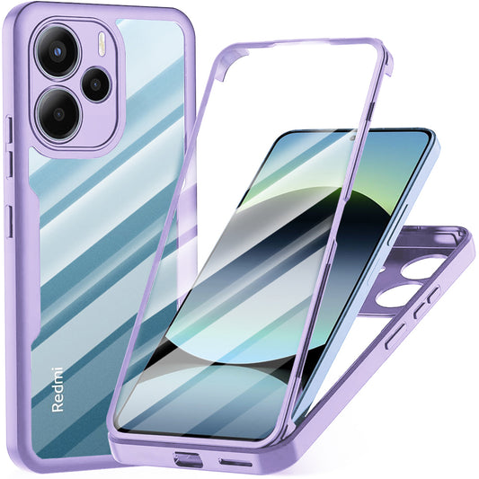 Cover til Xiaomi Redmi Note 14 4G (Standard), Techsuit, ColorVerse 360, Lilla