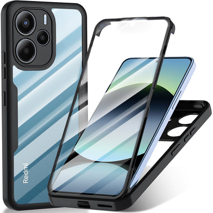Cover til Xiaomi Redmi Note 14 4G (Standard), Techsuit, ColorVerse 360, Sort