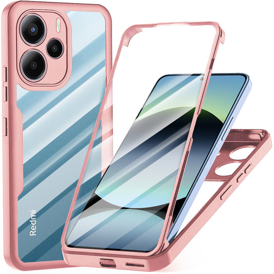 Cover til Xiaomi Redmi Note 14 4G (Standard), Techsuit, ColorVerse 360, Pink