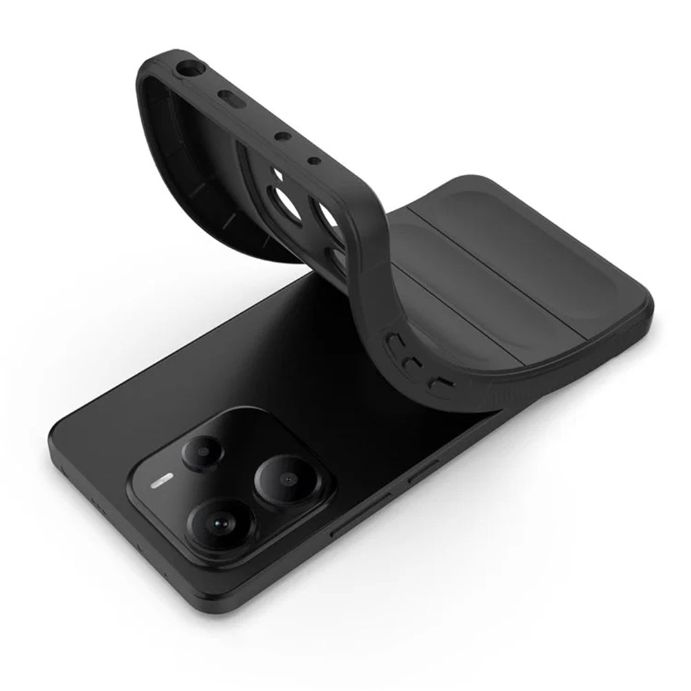 Cover til Xiaomi Redmi Note 14 4G (Standard), Techsuit, Magic Shield, Sort