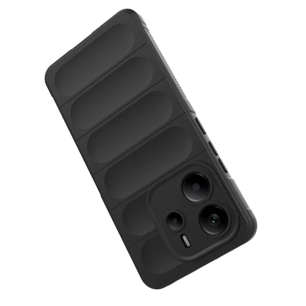 Cover til Xiaomi Redmi Note 14 4G (Standard), Techsuit, Magic Shield, Sort